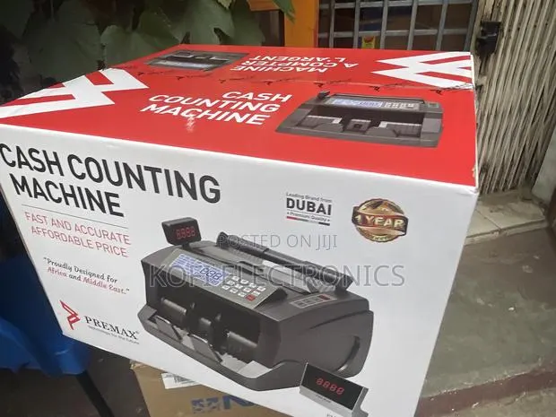 100% Genuine Bill Counter PREMAX CASH COUNTING MACHINE · Photo 1