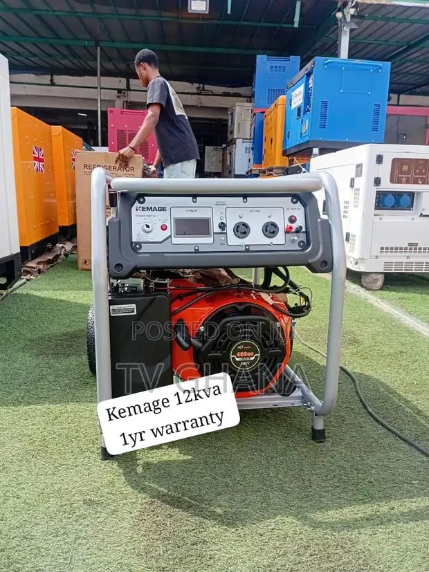 Original KEMAGE 12KVA Generator – Powerful Machine for Home12kva · Photo 1