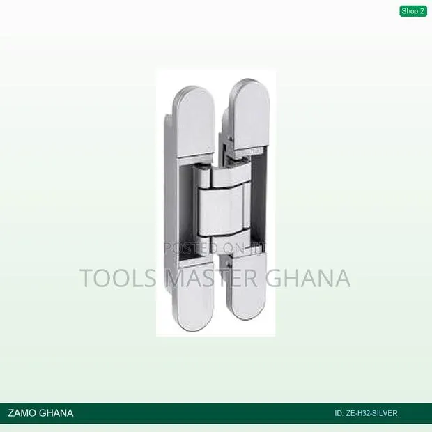 Furniture Dadjustable Concealed Door Hinges Ze-H32-Sil - Ze-H32-Silver · Photo 1
