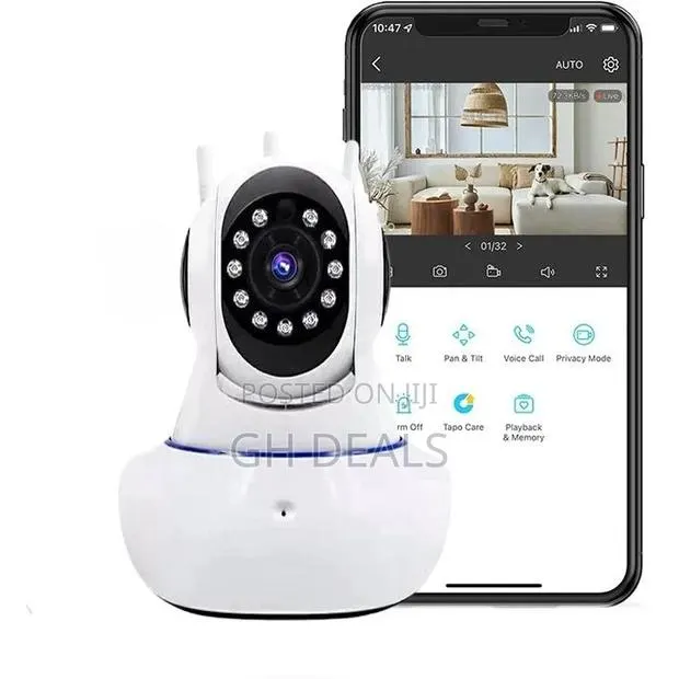 HD Wifi Camera 1080P 360° Security Smart Monitor With Night · Photo 1