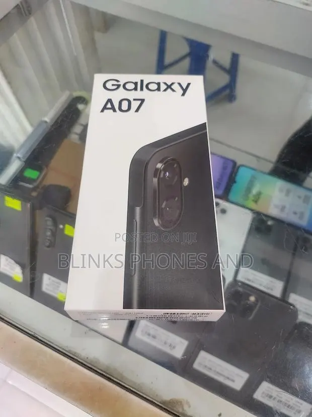 New Samsung Galaxy A07 4G 128 GB Black · Photo 1