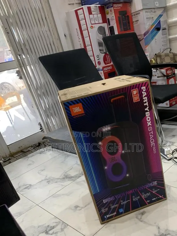 Check Out JBL Partybox Stage 320 Portable Party 240w Speaker · Photo 1