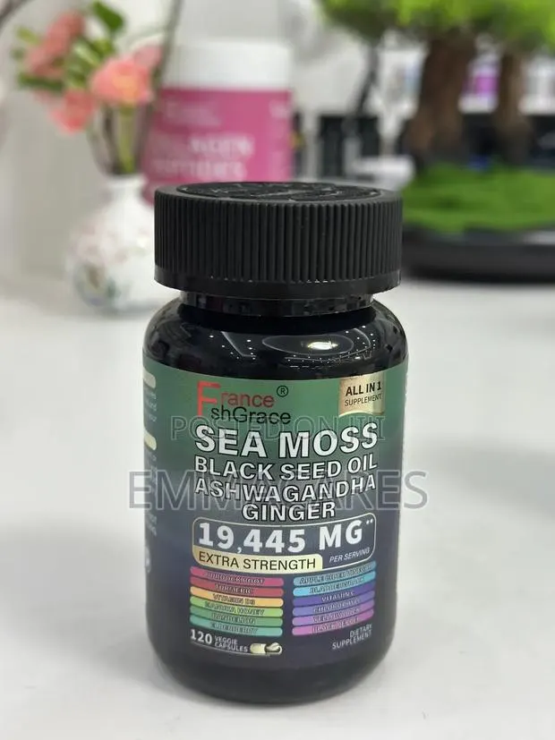 Sea Moss Ashwagandha Black Seed Ginger · Photo 1