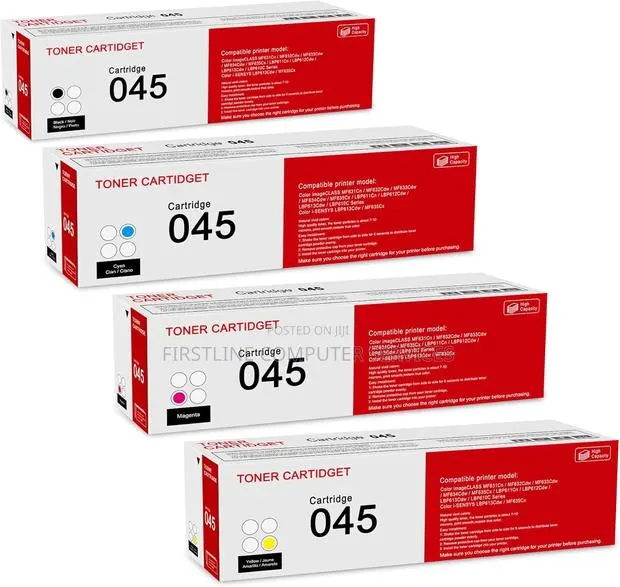 4 Pack 045 Bk/C/M/Y Toner · Photo 1