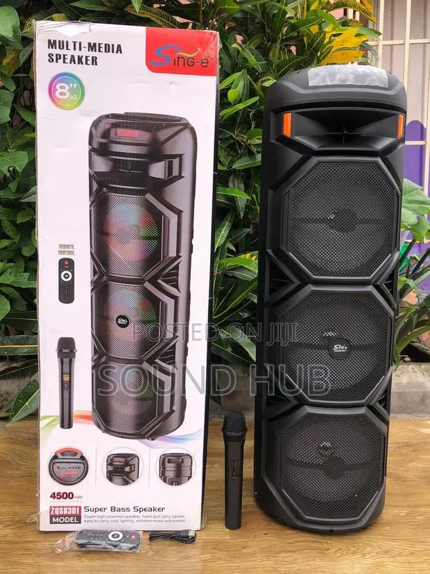 Professional 8" * 3 Trolley Speaker. · Photo 1
