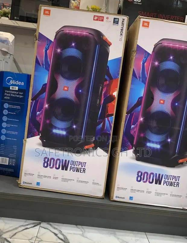 Get Lastest JBL Partybox 710 Electric Black 800 Watts Spearker · Photo 1