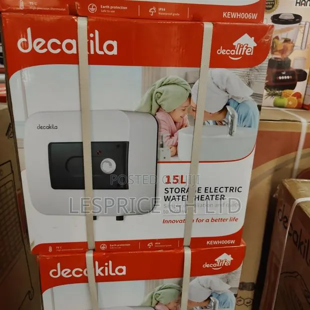 Stylishly Designed 15L Storage 1500W Water Heater From Decakila · Photo 1