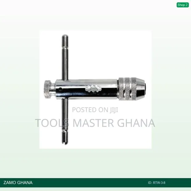 Ratchet Tap Wrench M3-M8 T-Type - RTW-3-8 · Photo 1