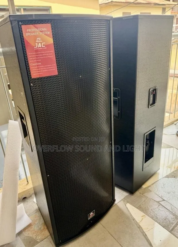 Jac 15-Inch Active Full-Range Speakers With in-Built Mixer [Pair] · Photo 1