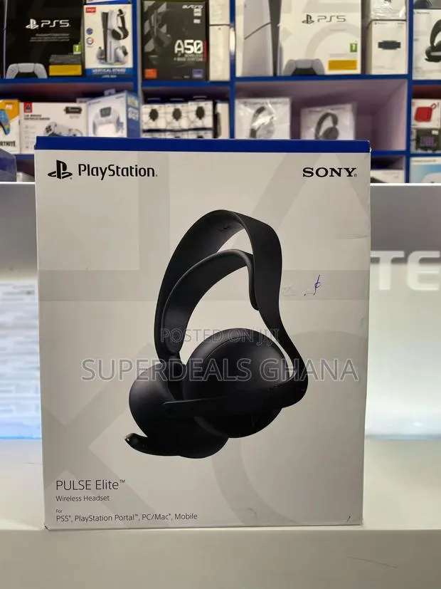 Playstation 5 Elite Headset Midnight Black · Photo 1