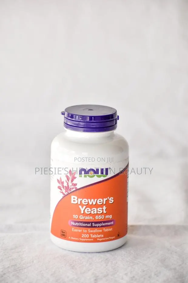 Now Foods, Brewer's Yeast, 650 Mg, 200 Tablets · Photo 1