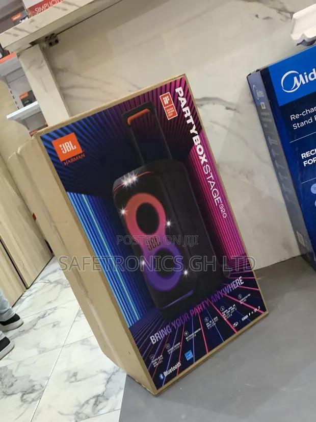 Elegant JBL Partybox Stage 320 Electric Wireless Bluetooth 240 Watts · Photo 1