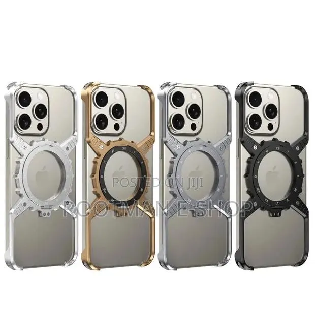 Metal Case for iPhone 15 -16 Pro Max, Lightweight Frameless · Photo 1