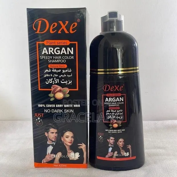 This Is Original Dexe Argan Speedy Hair Care Color Shampoo · Photo 1