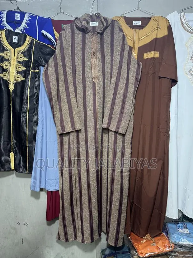 Moroccan Hoodie Jalabiya (Cotton) · Photo 1