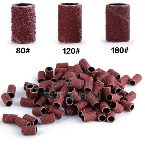 Sanding Cap Bands for Electric Manicure Machine 180/120/80 · Photo 1