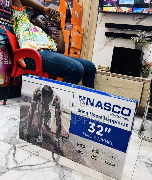 Order Unique Nasco 32” Led Digital Television · Photo 1