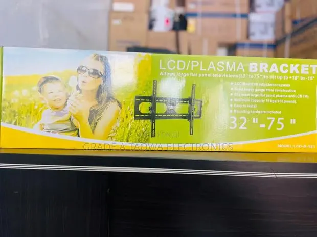 Heavy-Duty Steel Tilt TV Mount — Model LCD-B-521 (32 -75) · Photo 1