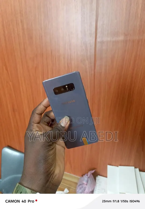 Samsung Galaxy Note 8 256 GB Black · Photo 1