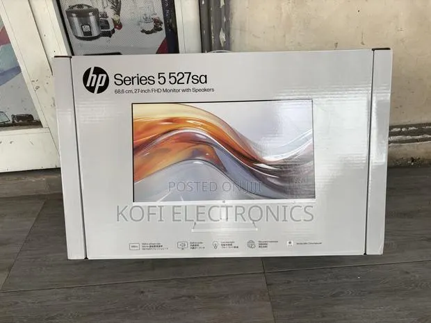 Deep Contrast Ratio HP 527Sa Series 5 Monitor 27Inches FHD LCD Silver · Photo 1