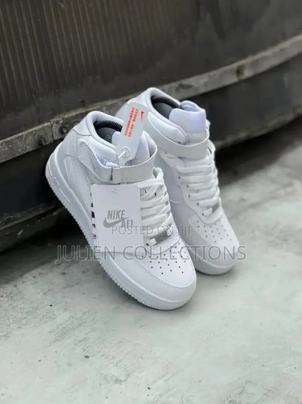 Nike Air Force 1 Long Pure White · Photo 1