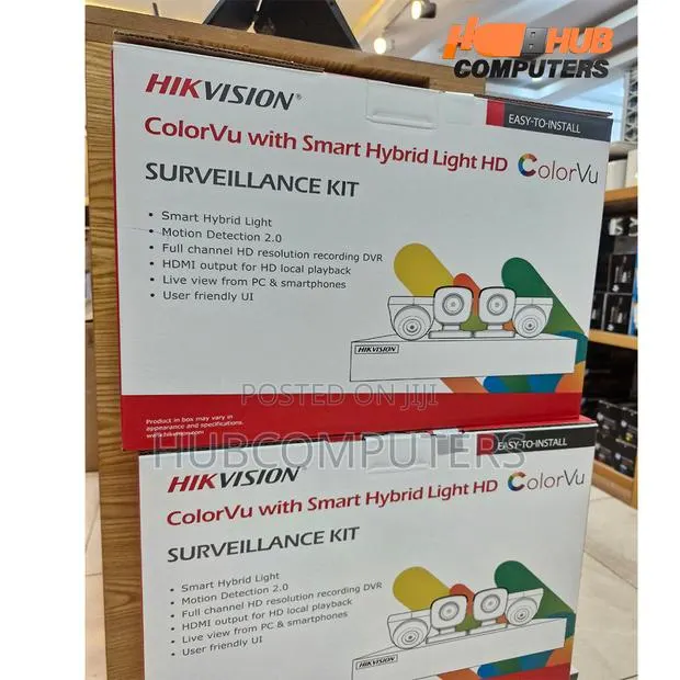 Hikvision (Ds-J142/7204hg) Color Vu 4 Channel Kit 2mp · Photo 1