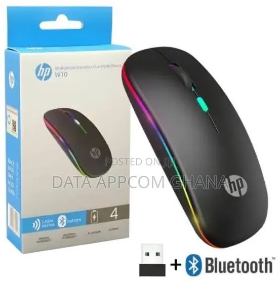 Hp W10 Bluetooth Wireless Dual Model Mouse · Photo 1