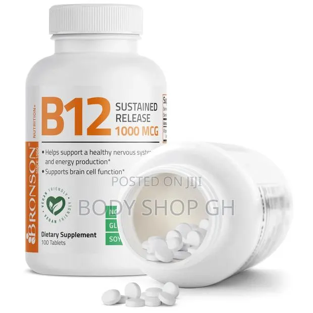 Bronson Vitamin B12 1000 MCG Sustained Release Premium Tablets · Photo 1