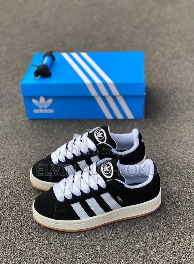 Adidas Campus "Black White Gum" · Photo 1