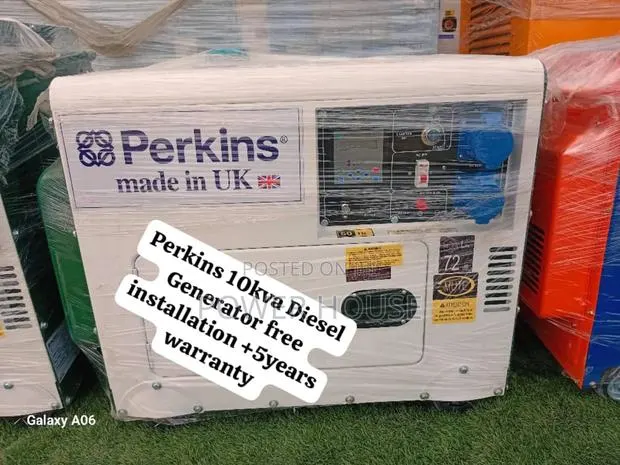 Idea Spout Perkins Diesel Generator 10kva Silent · Photo 1