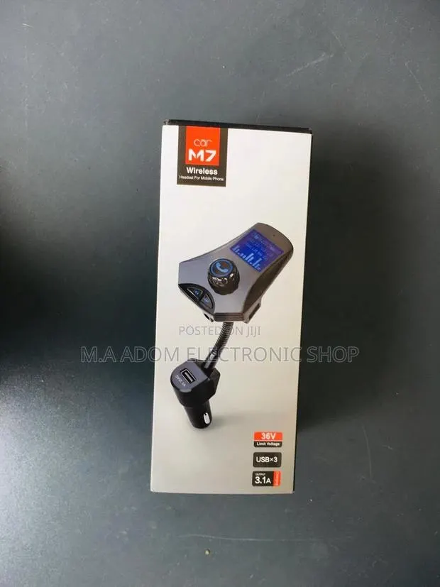 M7 Car Bluetooth Adapter:Hands-Free Calls and Wireless Music · Photo 1