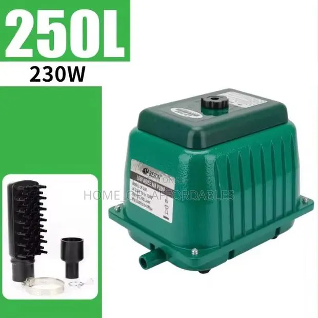 Resun Lp200 Aerator Air Pump With 33 Air Stonesfor Fish Pond Farming · Photo 1