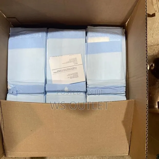 Medline MSC281224 Disposable Underpads White/Blue · Photo 1