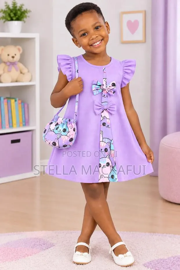 Purple Dress in 3-4yrs Only · Photo 1