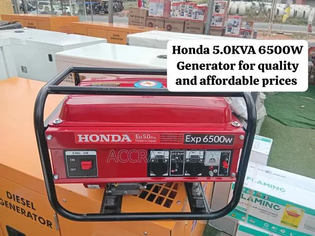 Honda 5.0KVA Petrol Genset – Premium Quality, Competitive Prices · Photo 1