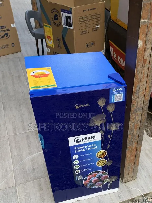 Newly Virtual Blue Pearl 95liters Double Door Table Top Fridge · Photo 1