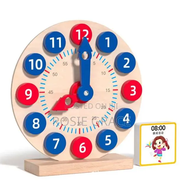 Montessori Analog Clock · Photo 1