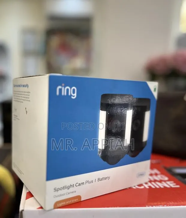 Extremely Quality Ring Sportlight Security Camera(Double) · Photo 1