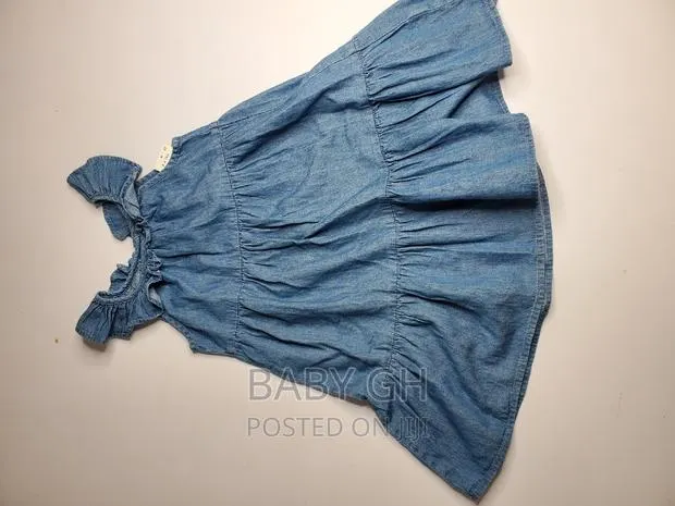 Little Kids Girls Denim Dress · Photo 1