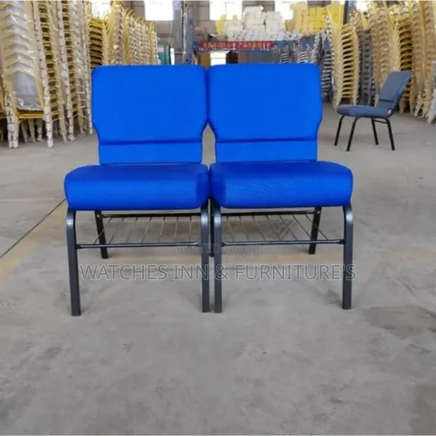 Galvanized Steel Church Chair ( Large ) · Photo 1