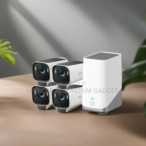 Eufy Camera (4 PCS of Camera + Base Station · Photo 1