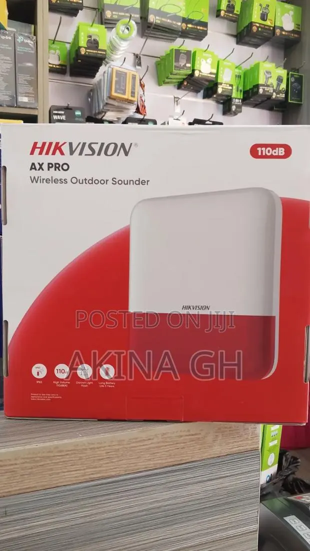 Hikvision AX PRO Wireless Outdoor Sounder 110db · Photo 1