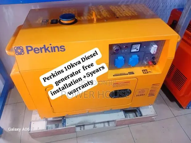 Powermaster Deluxe Perkins Diesel Generator 10kva Silent · Photo 1