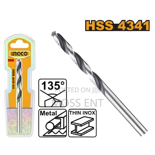 Ingco 4341 HSS Drill Bit 5mm C800 - DBT · Photo 1