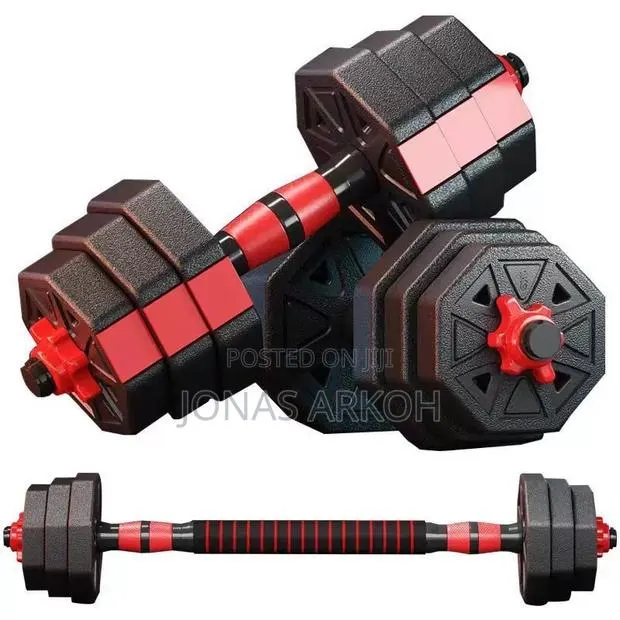 30 KG Adjustable Dumbells · Photo 1
