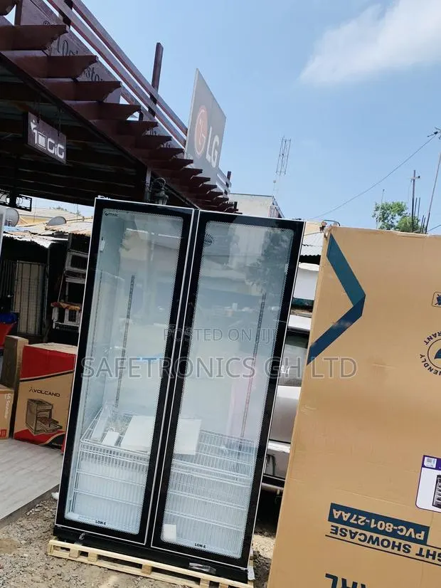 Trust Newly in Stock 690L Display Pearl 2 Doors Glass Fridge · Photo 1