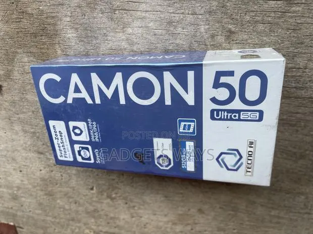 New Tecno Camon 50 Ultra 512 GB Black · Photo 1