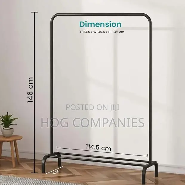 Quality Freestanding Single Metal Cloth Rack- Fast Delivery in 2hrs · Photo 2
