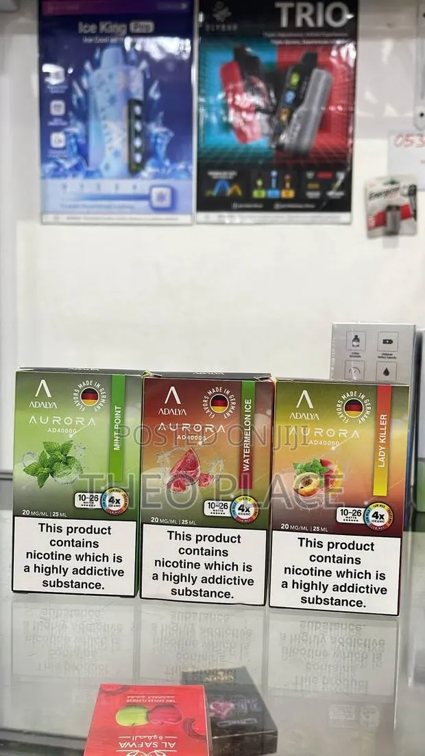 ADALYA AURORA AD40000 Disposable Vape – Adjustable | German Flavors · Photo 1