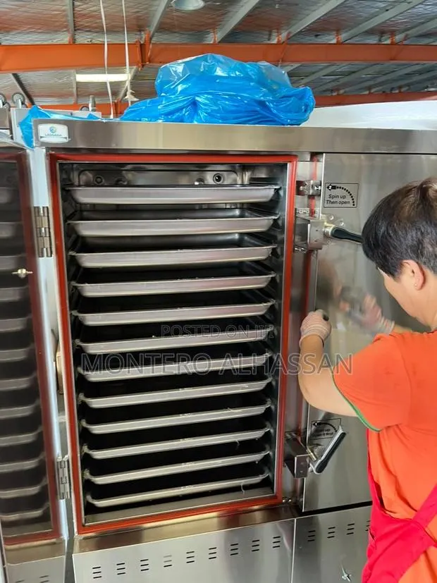 Gas Rice Steamer 24 Trays · Photo 1